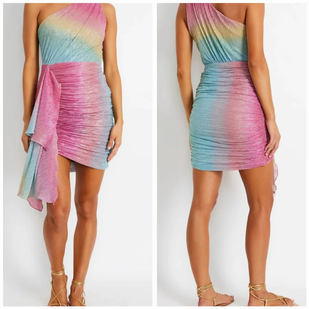 Patbo Prism Lurex Mini Dress - Picture 4 of 15